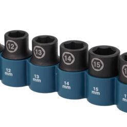 MAKITA Impact Socket Set (1/2" Drive, 9 Piece, 8-18mm) - Image 2