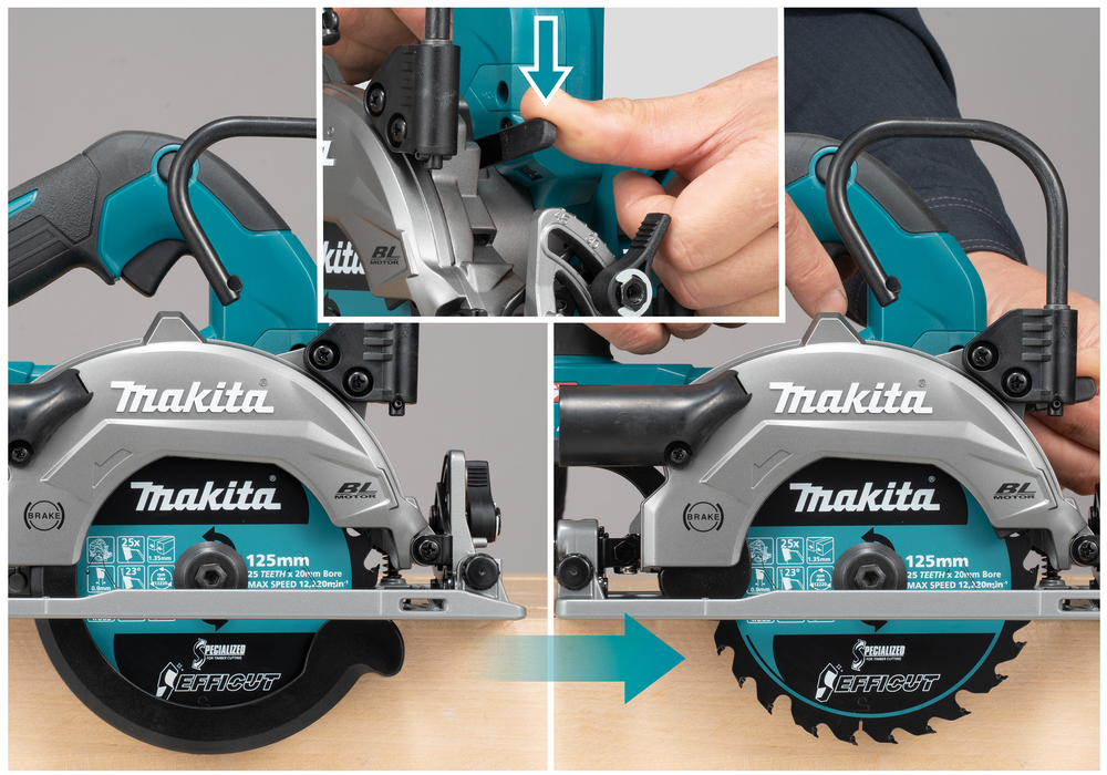 MAKITA 40V Circular Saw Bare Unit (125mm, 47mm) - Image 7