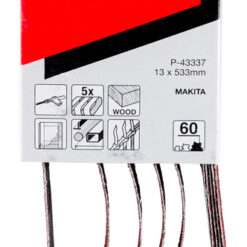 MAKITA Sanding Belt (60G, 13x533mm, 5 Piece) - Image 3