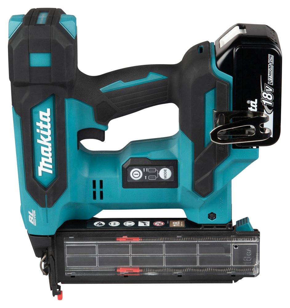 MAKITA 18V Nailer Bare Unit (18G Straight, 15mm-50mm) - Image 2